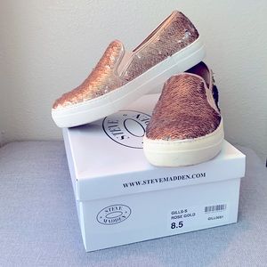 Steve Madden Reversible Sequin Slip-On Sneaker